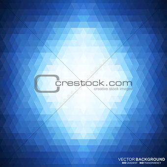 Blue abstract background.