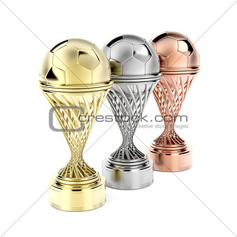 Football trophies