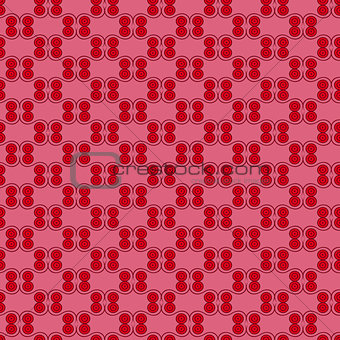 Seamless pattern in red and pink hues