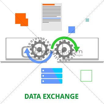 vector - data exchange