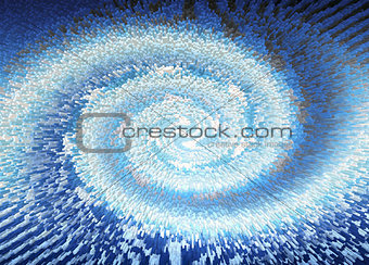 Abstract blue textured background. 
