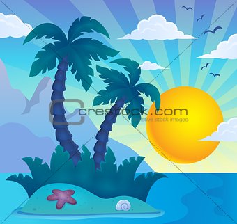 Tropical island theme image 6