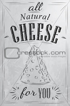 Poster all cheese coal