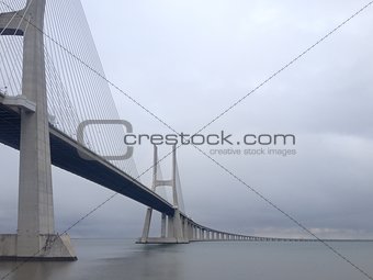 Bridge Vasco da Gama in Portugal