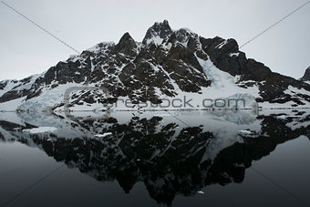 Mountain view in Antarctica