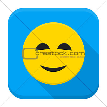 Smiling Yellow Smiley App Icon