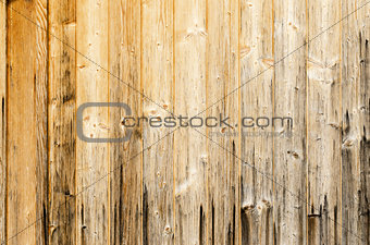 Old Planked Wood Used As Background