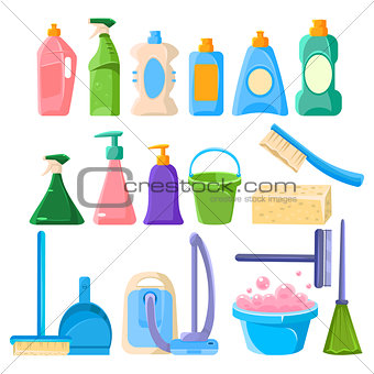 Household Cleaning Equipment Set