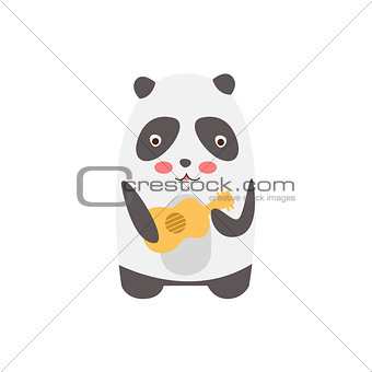 Panda Playing Guitar