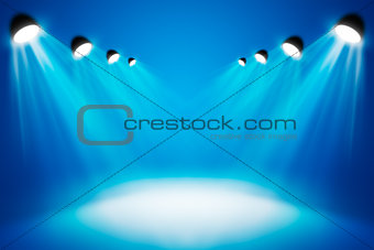 Spotlights abstract lighting equipment