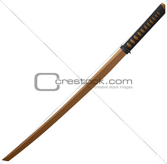 Bokken - wooden Japanese sword