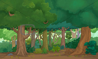 Illustration forest