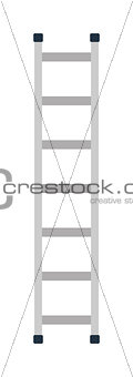 Construction ladder vector illustration.