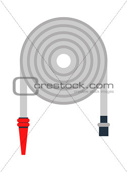 Firehose vector illustration.