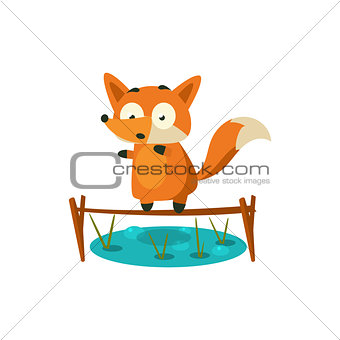 Fox Crossing The Pond