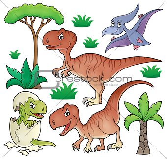 Dinosaur topic set 1