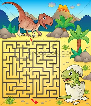 Maze 3 with dinosaur theme 2