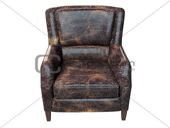 3D rendering armchair