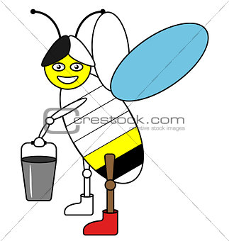 Color by example bee
