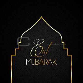 Stylish Eid mubarak background 0606