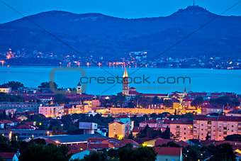 City of Zadar evening skyline