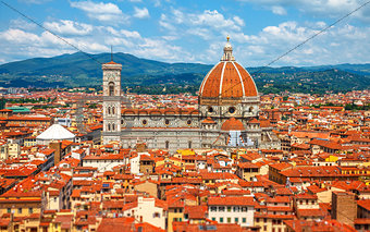 Cathedral santa maria del fiore florence view