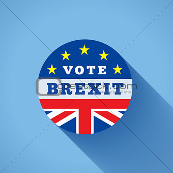 Brexit vector illustration