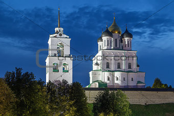 The Krom or Kremlin in Pskov