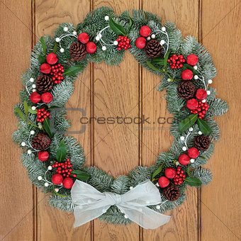 Christmas Spruce Fir Wreath