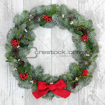 Traditional Christmas Wreath 