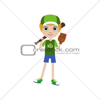 Boy Baseball Player