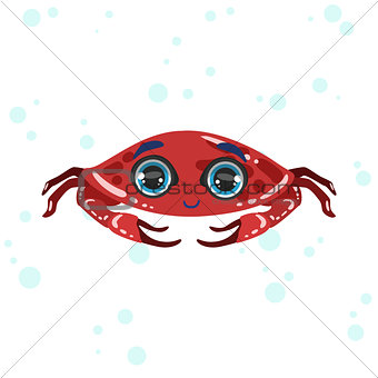 Red Crab Drawing