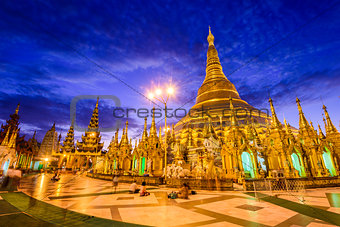 Shwedagon Pagoda of Myanmar