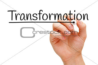 Transformation Hand Black Marker