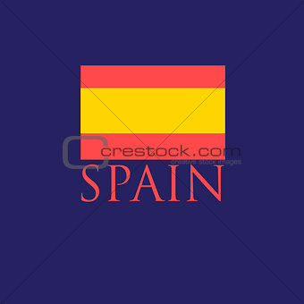 icon with the Spanish flag