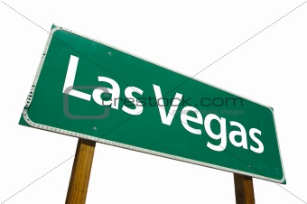 Las Vegas   - road-sign.