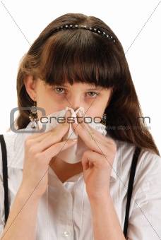 Girl with Handkerchief