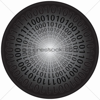 Binary Codes in Circle
