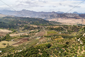 The view from Ronda, Spain