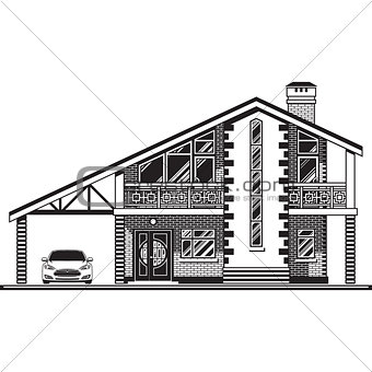 House vector graphics