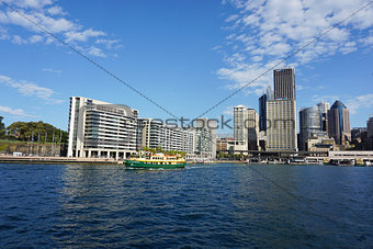 Sydney skyline in daytime.