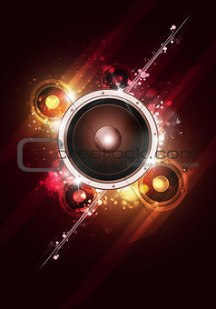 Bright Party Music Background