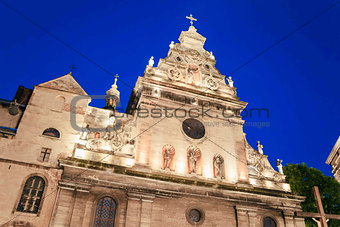 Jesuit Catholic church in Lvov