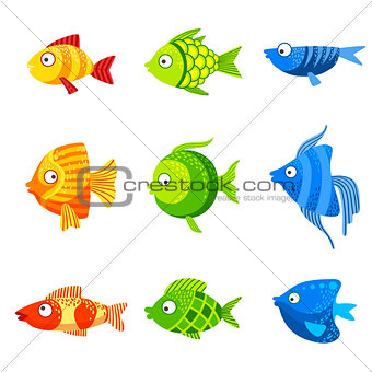 Colorful Fish Set