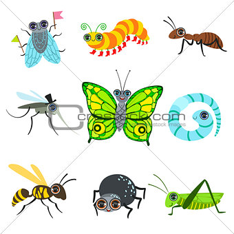 Insect Cartoon Images Collection