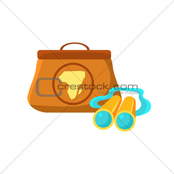 Handbag And Binoculars