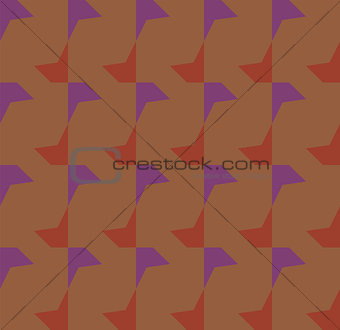 Colored Hypnotic Background Seamless Pattern.