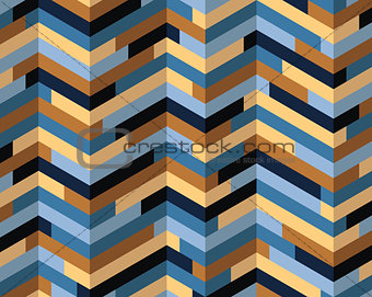 Isometric colorful pattern