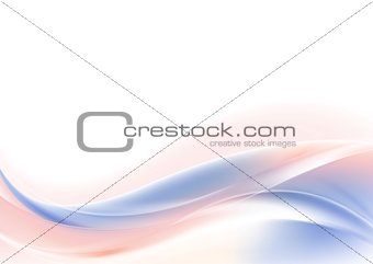 Blurred smooth rose quartz and serenity wavy background