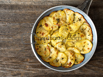 rustic french golden anna potato